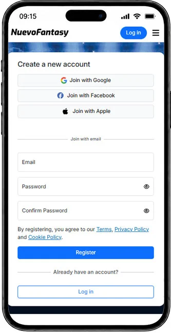 Register Page